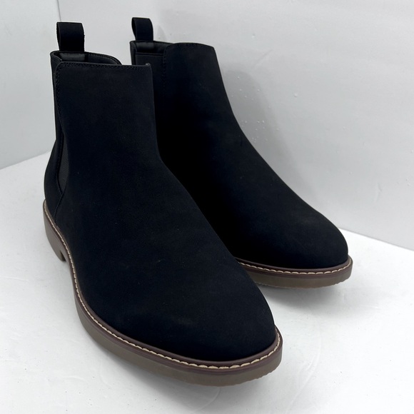 SONOMA GOODS FOR LIFE W/ORTHOLITE eco TECHNOLOGY, CHUKKA BOOTS, SIZE 13, BLACK - Picture 5 of 11